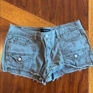 Aeropostale Olive green short shorts